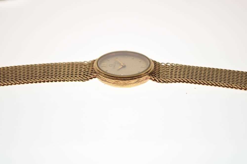 Lady's Omega 9ct gold cocktail watch - Image 5 of 9