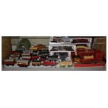 Quantity of Hornby '0' gauge locomotives and carriages, etc, together with Atlas Editions models