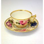 Early 19th Century Flight, Barr & Barr cup and saucer