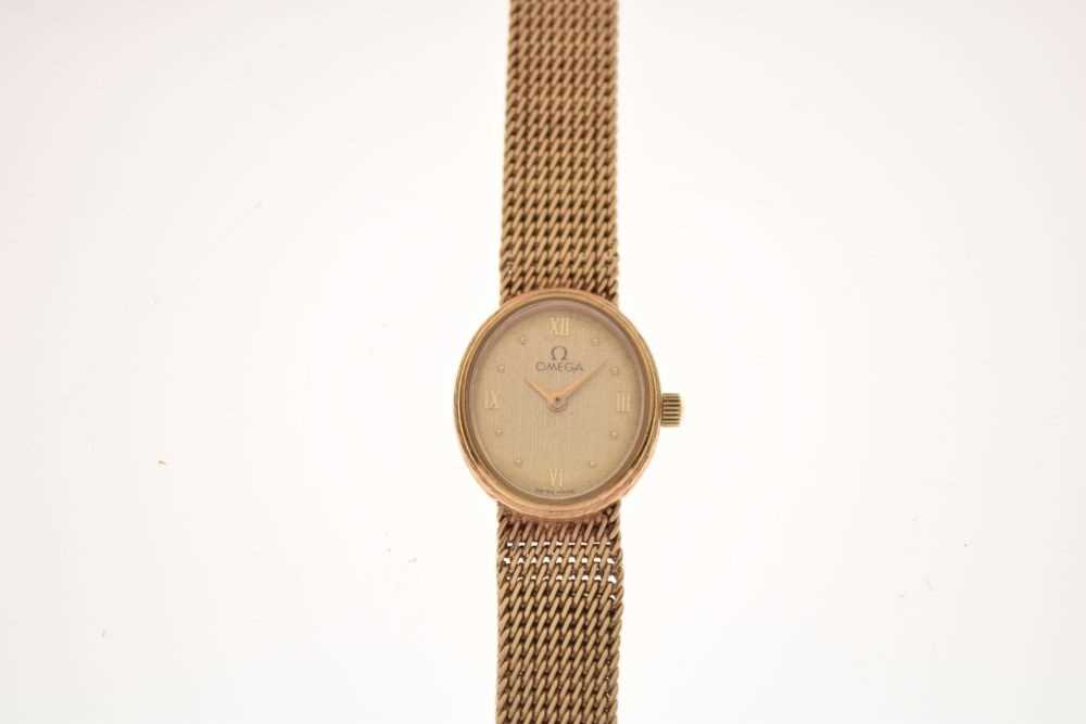 Lady's Omega 9ct gold cocktail watch - Image 2 of 9