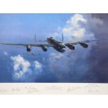 Frank Wootton - Signed limited edition print - 'Lancaster', 782/850