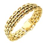 9ct gold watch bracelet