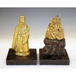 Chinese bronze sage and Eastern group (2)