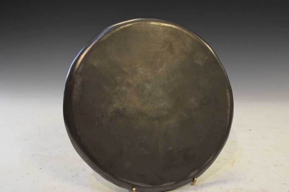Tudric pewter circular tray after a design by Archibald Knox - Image 8 of 9