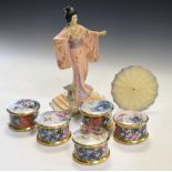 Franklin Mint porcelain figure modelled as Yoshiko, designed by Manabu Saito, boxed