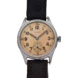 Timor - Gentleman's Second World War ATP issue stainless steel wristwatch