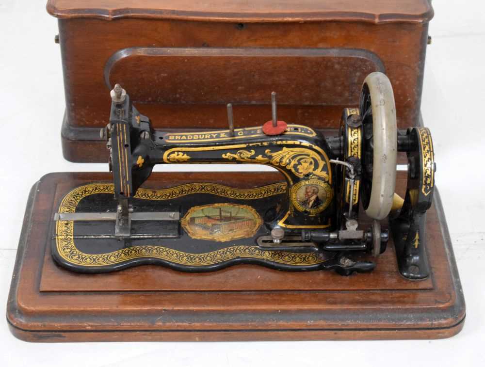 Bradbury & Co. No1 sewing machine