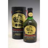 Bottle of Bannahabhain 12 Year Old single malt Scotch whisky