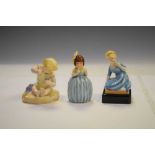 Royal Worcester - Three small figures