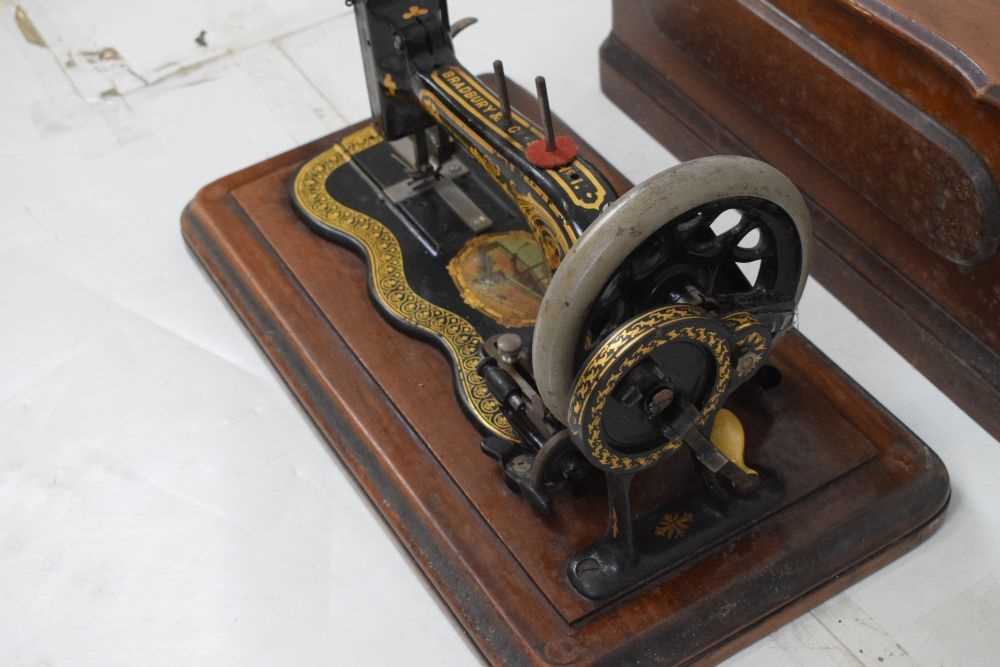 Bradbury & Co. No1 sewing machine - Image 3 of 5