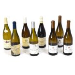 Eight bottles of French white wine
