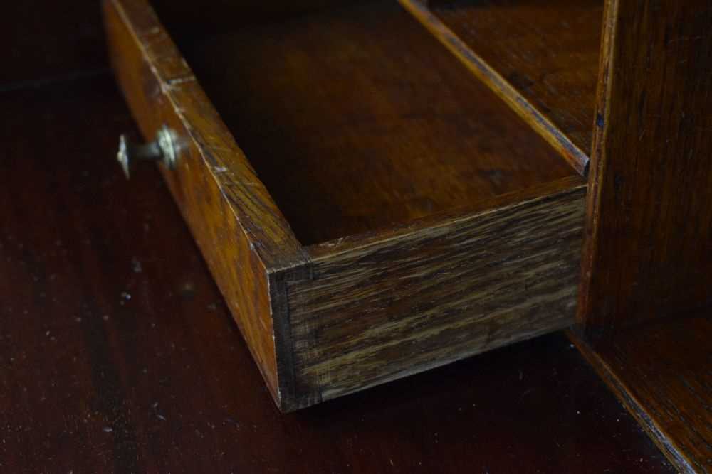 Edwardian inlaid mahogany bureau - Image 6 of 11