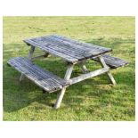 Wooden Picnic table