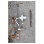 Quantity of tools, outdoor wall lamp/ light, etc.