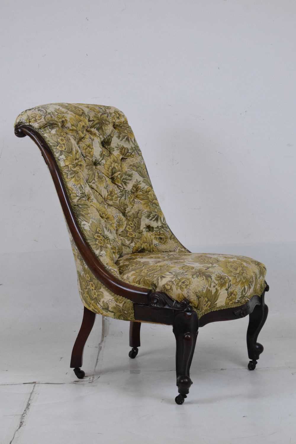 Victorian nursing chair - Image 2 of 6