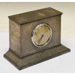Liberty & Co. Pewter mantel clock