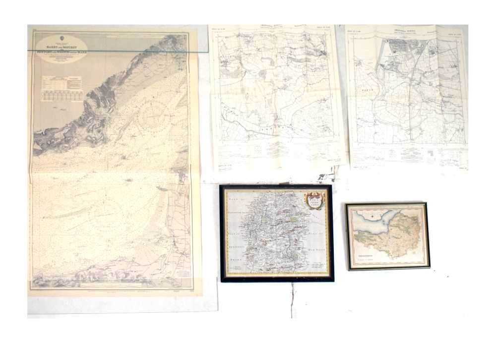 Quantity of maps to include; Wiltshire (Robert Morden) ,Weston-Super-Mare, Somersetshire (J. Cary),