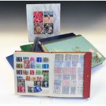 Quantity of stamp albums and stock books of GB and World stamps