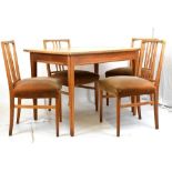 Gordon Russell oak dining suite