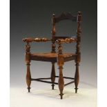 Miniature bar- back arm chair