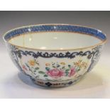 Late 18th Century Chinese bowl, (a/f)