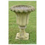 Sandford Stone urn shaped garden planter