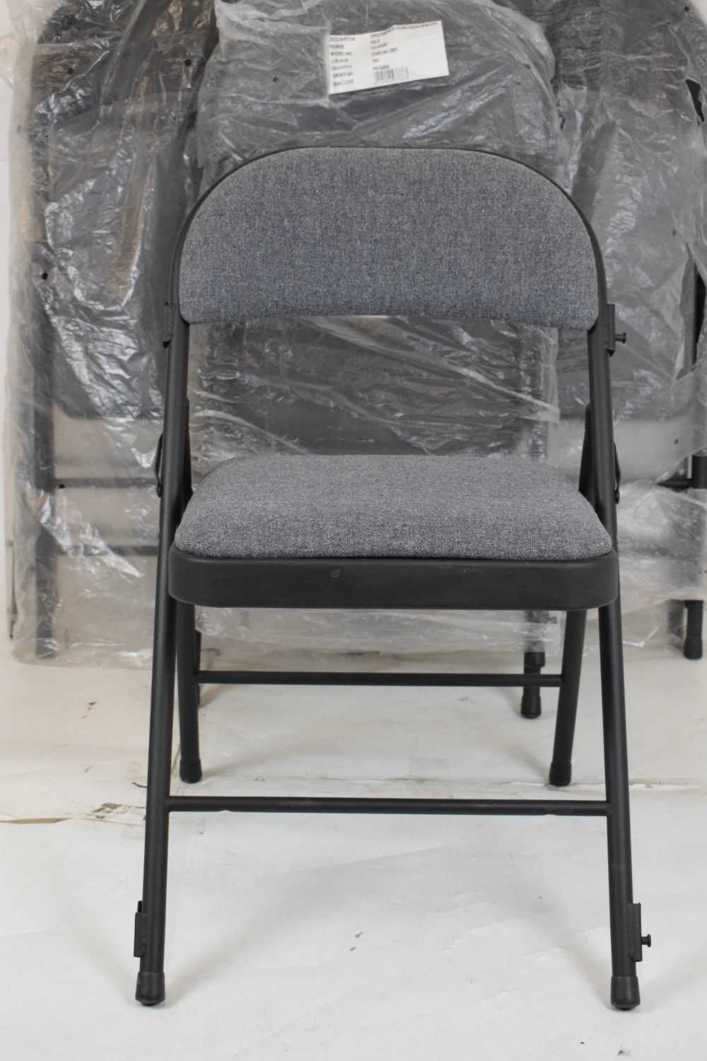 Set of six folding chairs - Image 2 of 5