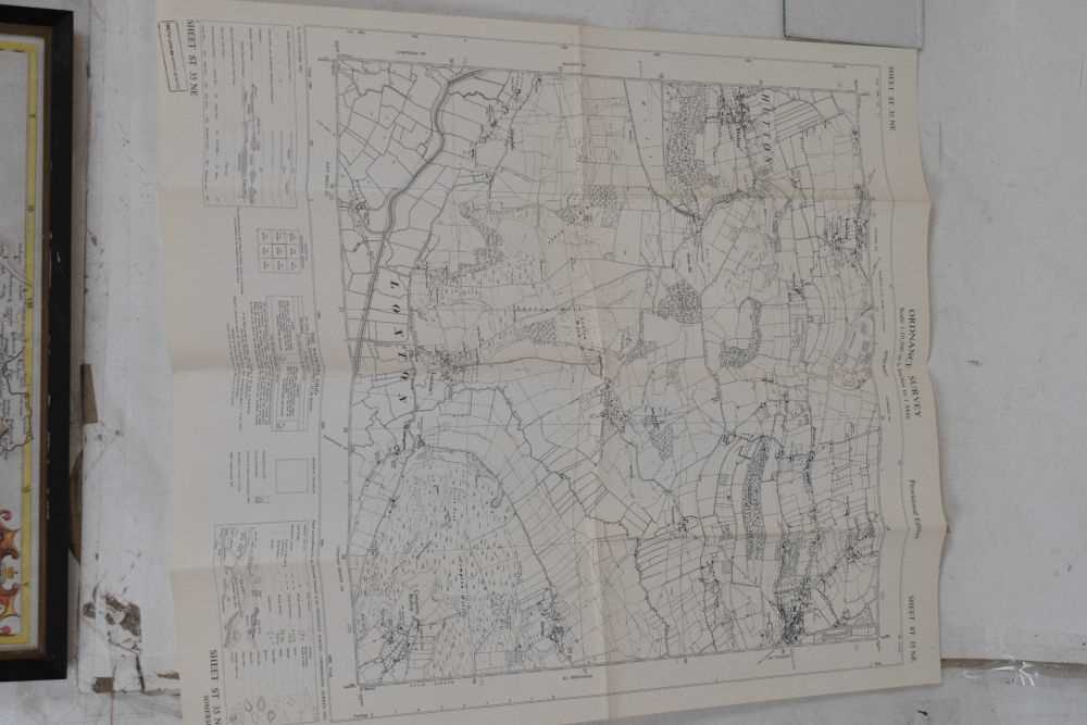 Quantity of maps to include; Wiltshire (Robert Morden) ,Weston-Super-Mare, Somersetshire (J. Cary), - Image 4 of 8