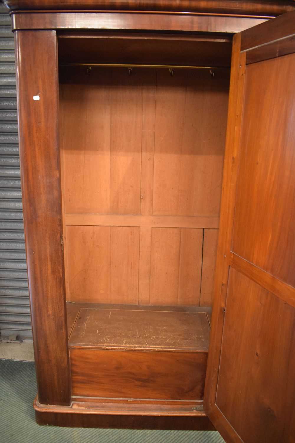 Victorian mahogany wardrobe - Image 7 of 7