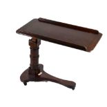 Carters patent mahogany bed table