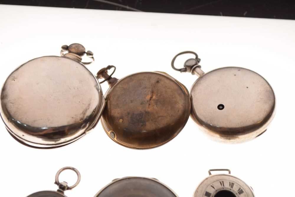 Quantity of silver cased pocket watches and empty cases - Image 4 of 6
