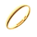 22ct gold wedding band