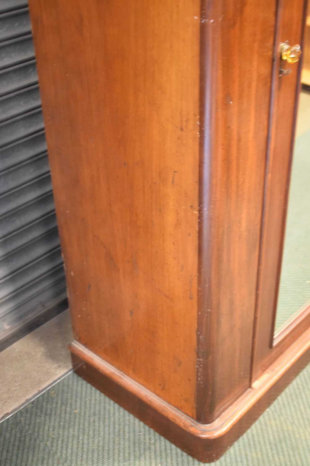 Victorian mahogany wardrobe - Image 6 of 7