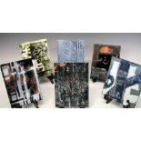 Patricia Schelpher Jones - Quantity of enamel panels with abstract decoration