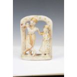 19th Century Indian alabaster figure group