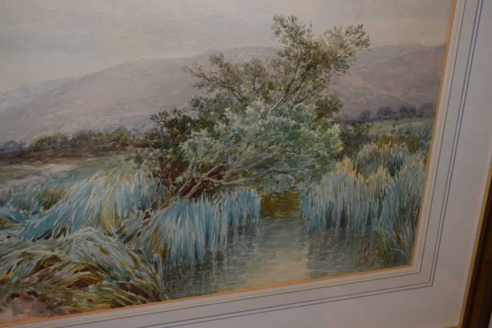 Arthur Wilde Parsons (1847-1920) - Watercolour - Porlock Weir - Image 7 of 9