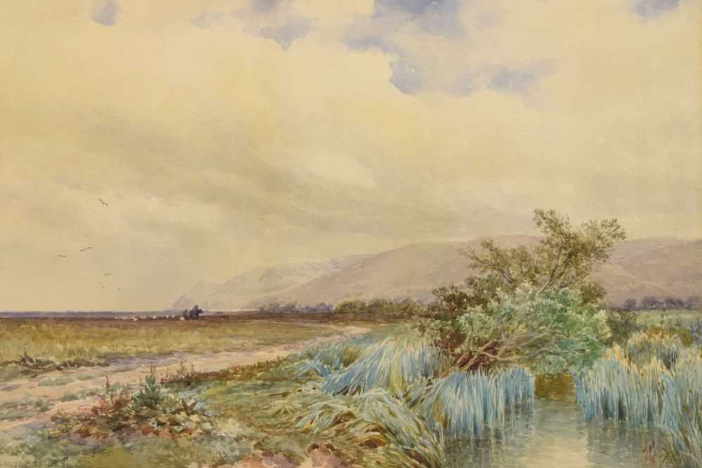 Arthur Wilde Parsons (1847-1920) - Watercolour - Porlock Weir