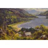 James. R. Robinson (Early 20th Century) - Panorama, Barmouth
