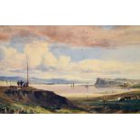 George Arthur Fripp (1813-1896) - Watercolour - 'Mouth of the River Severn',