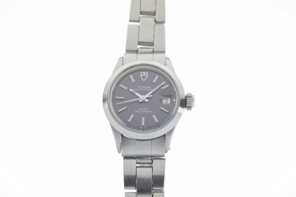 Tudor - Lady's Princess Oysterdate stainless steel bracelet watch - Image 2 of 9