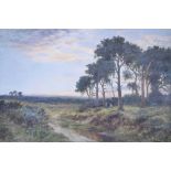 Daniel Sherrin (1868-1940) - Oil on canvas - Rural scene
