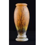 Daum, Nancy glass vase