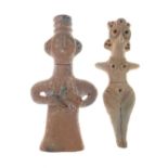 Antiquities - Two Syro Hittite terracotta figures