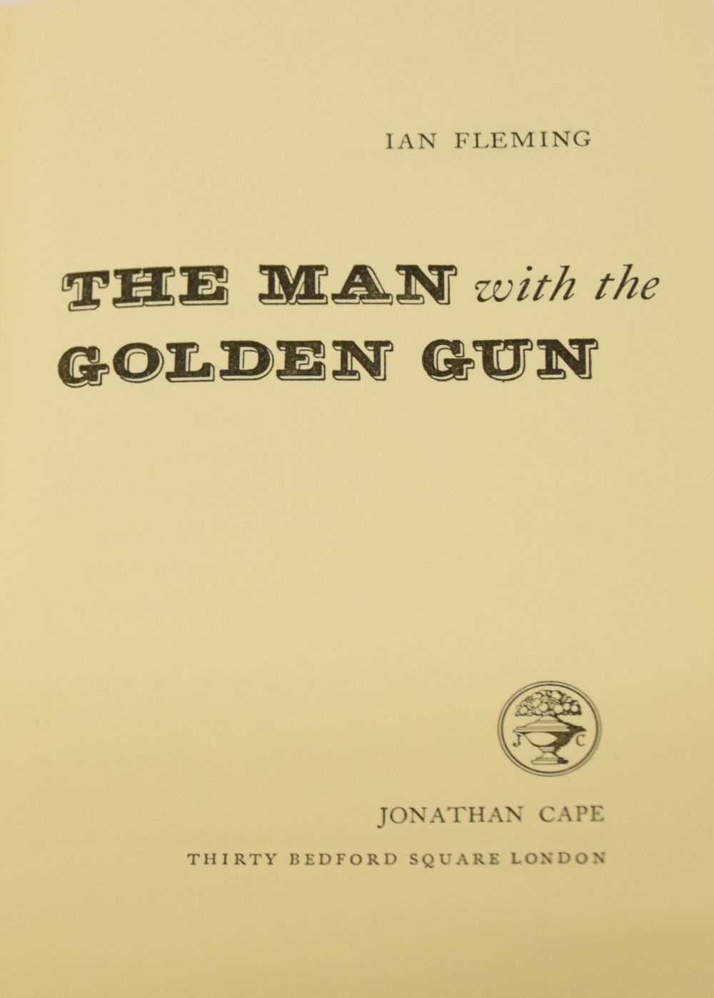 Books - Fleming, Ian (1908-1964) - 'The Man with the Golden Gun', First Edition 1965 - Image 5 of 13