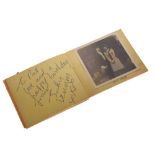 Small collection of autographs, to include John Lennon (1963) with photograph