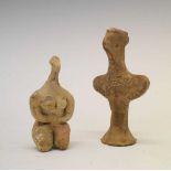 Antiquities - Two Indus Valley terracotta figures