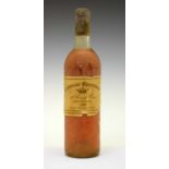 Bottle of Chateau Rieussec, 1er Grand Cru Sauternes, 1970