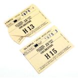 Beatles Interest - Two Beatles concert tickets for the 25th January 1964, Paris, etc.