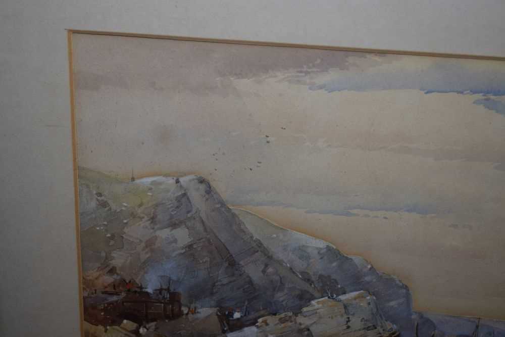 George Wolfe (British 1834-1890) - Pair of watercolours - Coastal scenes - Image 6 of 14