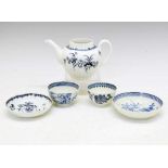 Small group of late 18th Century English porcelain